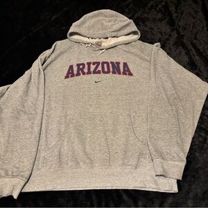 Mens XL Vintage Y2K Nike Arizona Wildcats Center Swoosh Hoodie Sweatshirt
